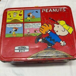 Thermos Red Peanuts Lunchbox